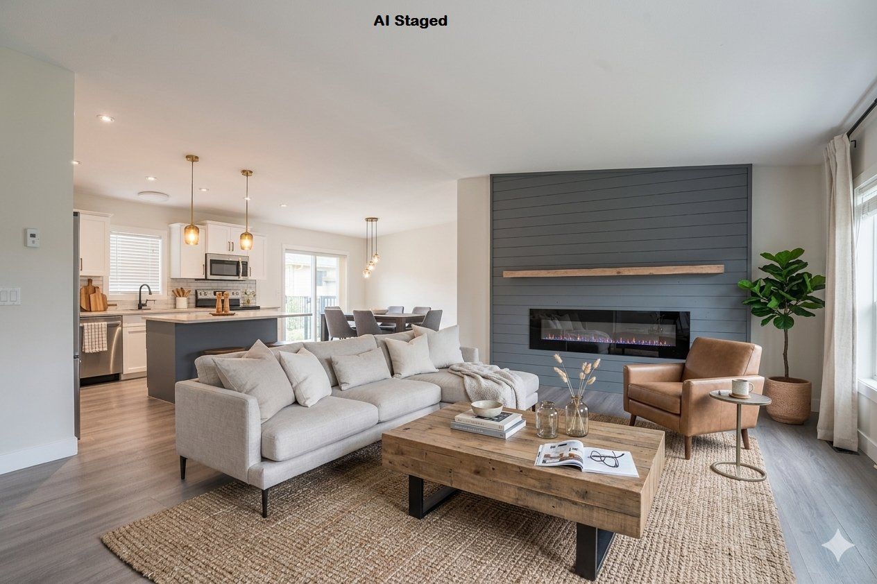 Living Room Staged