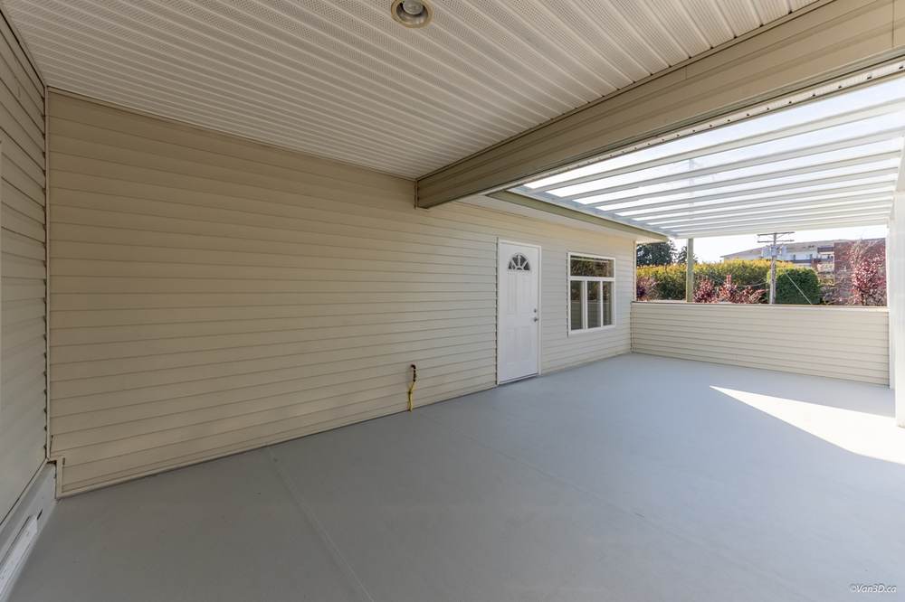 Backyard deck